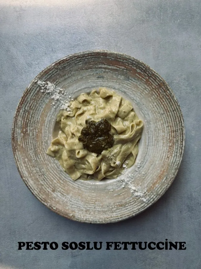 PESTO SOSLU FETTUCİNİ